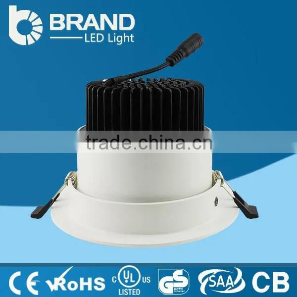 China Factory 15W 20W 30W COB LED 60 Degree Downlight