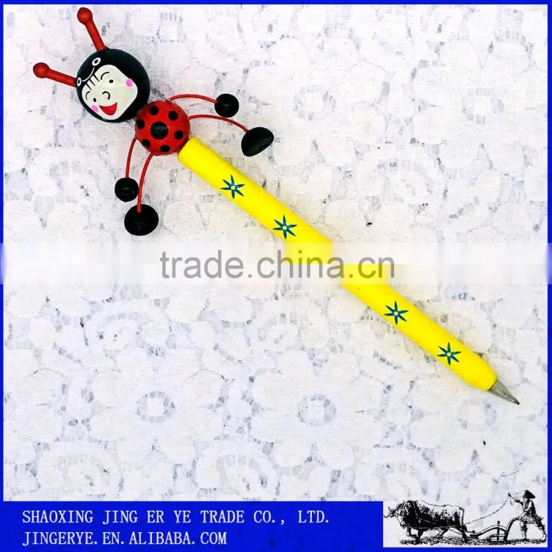 High quality customized promotion plastic pen/Wooden ball pen
