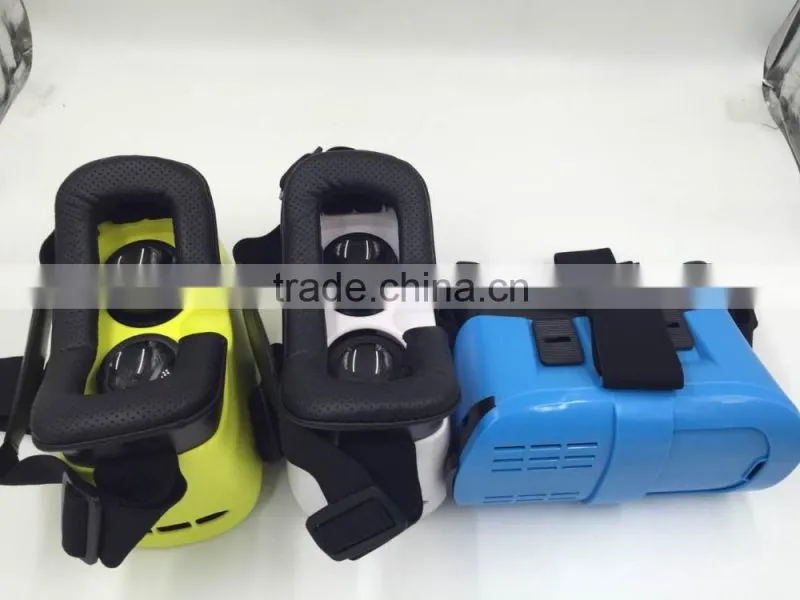 Fashion new design colorful google vr good quality guangdong factory 3d vr box