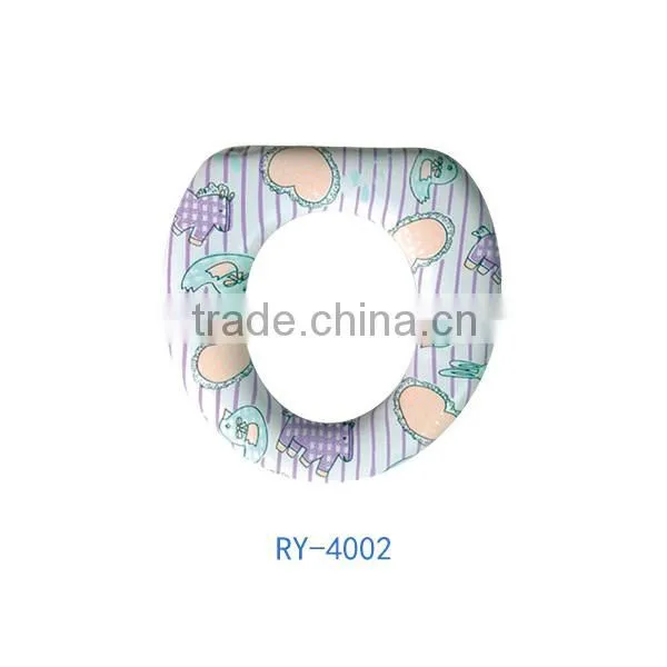 Pattern design self-cleaning children high-class PVC toilet seat
