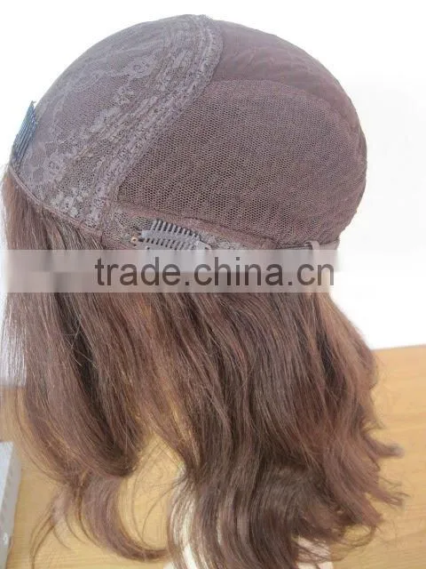 Injection silky top hair jewish wig