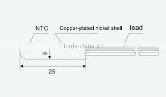 OEM Air Conditioner NTC Temperature Sensor