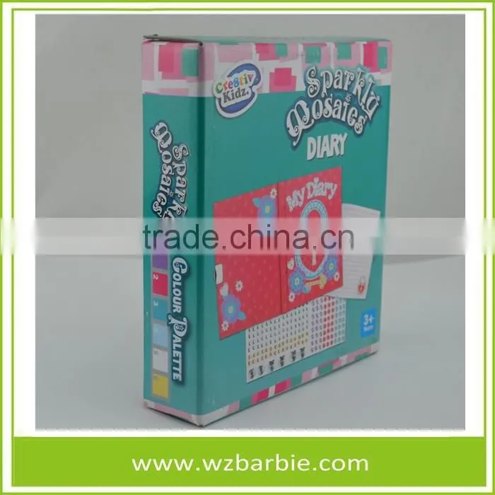Customer Hardcover Dary Paper Notebook With lock