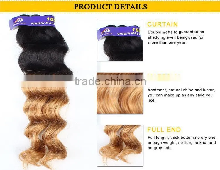 Deep Wave 100% malaysian human hair with competitive cost