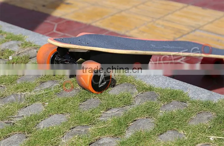 2016 powerfull 2200w hub motor skateboard complete with waterproof in stock