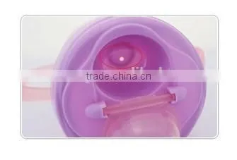 hard PP cup with plastic cap child sippy cup baby trainer cup12W-E1002