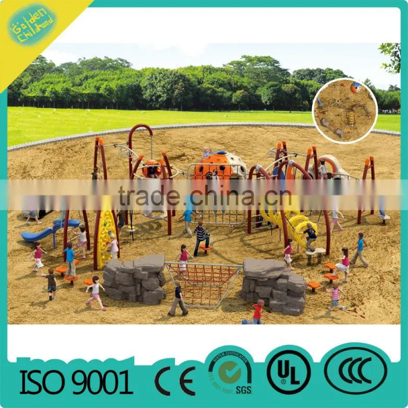 physical climbing Equipment/Wooden Outdoor Playground