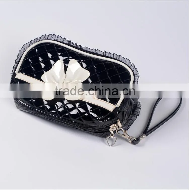 2015 new design colors PU cosmetic bag for stock