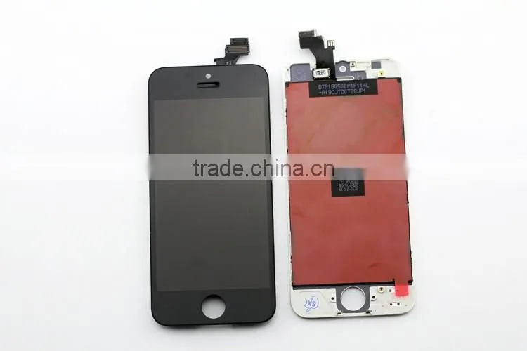 Hot selling OEM mobile phone touch screen for iphone 5 lcd for iphone5
