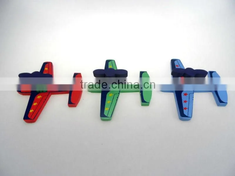 MDF airplane shaped wood hanger