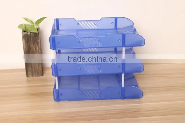 Stackable and plastic injection molding special file trays