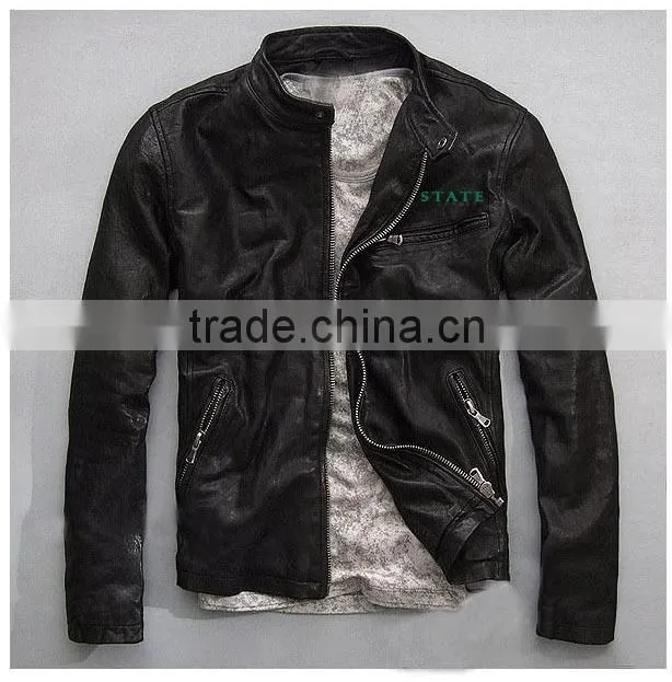 Leather fashion jackets