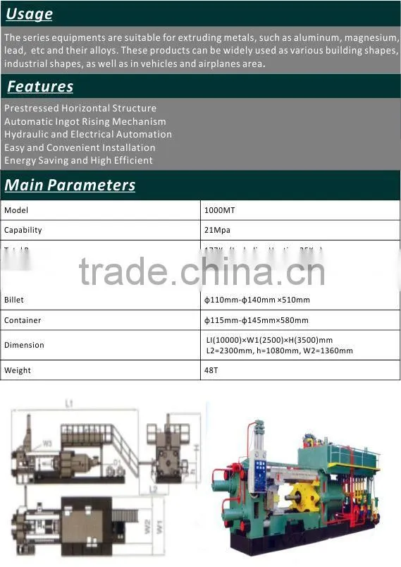 Aluminium Extrusion Profile Production Line
