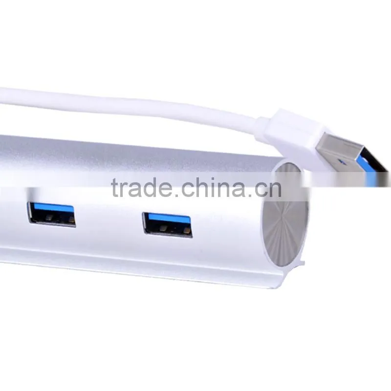 OEM 4 Port Portable USB 3.0 Hub with Power Switch for Ultra Book, MacBook Air, Windows 8 Tablet PC