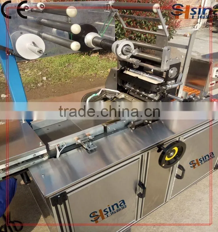 semi-automatic transparent film 3D packing machine
