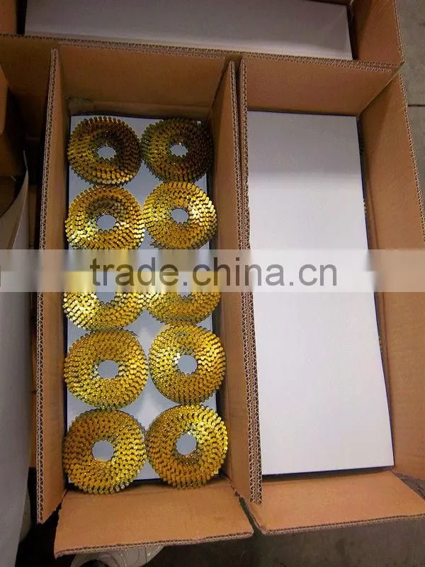 wire weld wooden pallet coil nail / Pallet Wire Coil Nail