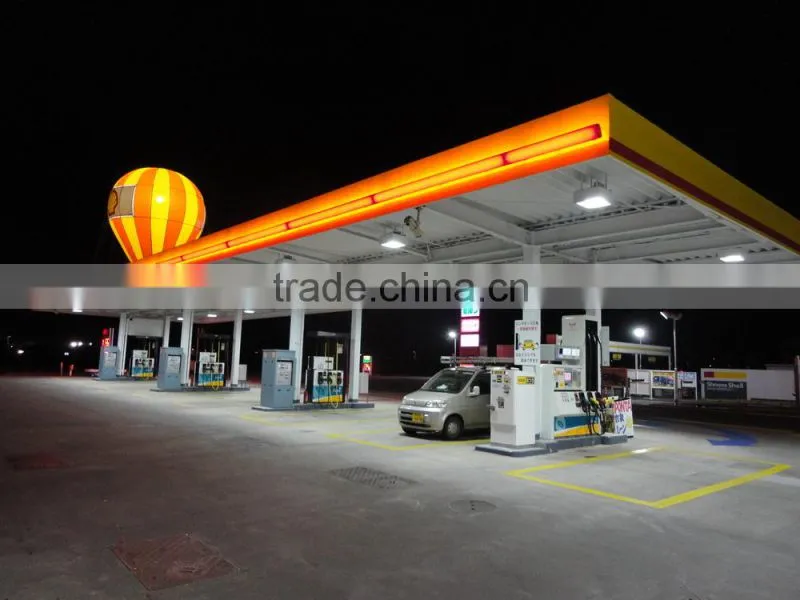 120W 130lm/w explosion proof gas station light /canopy led fixtures/under canopy led lights