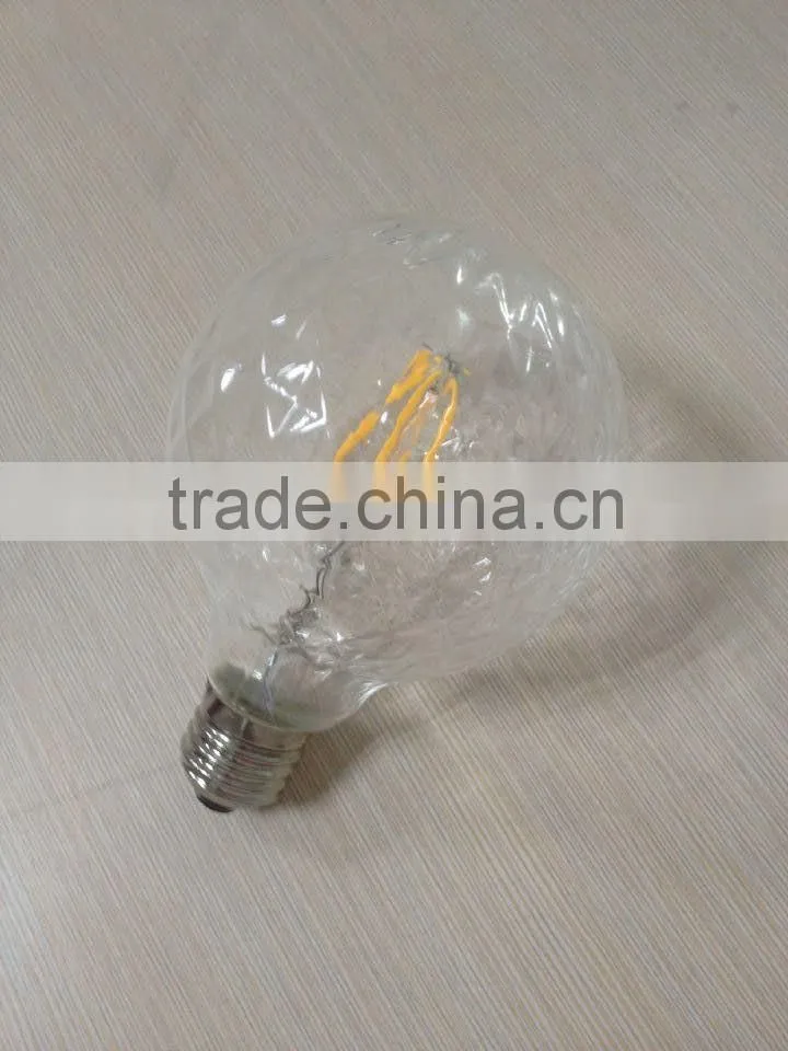 ETL E27 8W 6W 10W LED FILAMENT BULB LIGHTING LAMP POLYHEDRAL GLASS DECORATIONS HOME