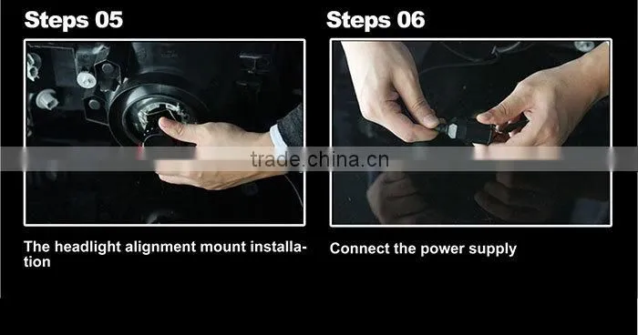 2015 HOT HOT SELL !360 Emitting Best quality 3 side super bright led headlight for toyota avanza