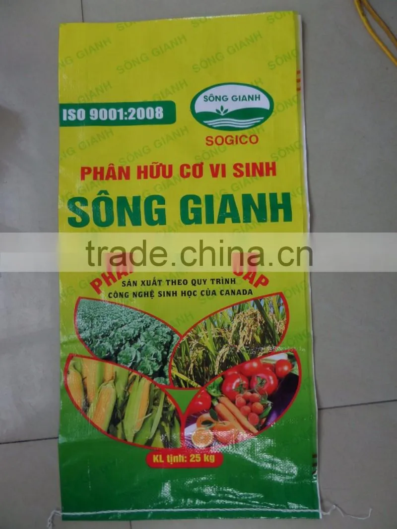 Vietnam Bopp Laminated Reusable PP Woven Packaging Bag