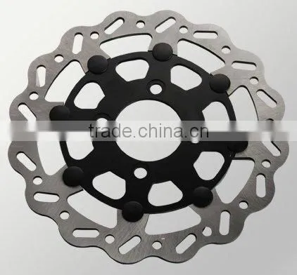 Motorcycle braking discs-floating disc