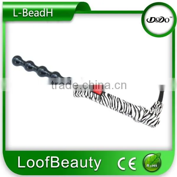 magic hair curling iron, many sizes and shapes