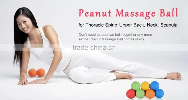 China Factory Peanut Massage Ball For Thoracic Spine