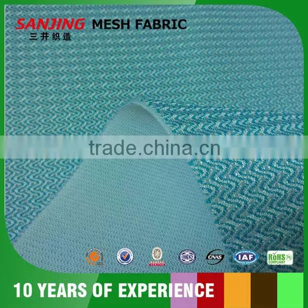 Navy Striature Mesh Fabric for Back Pad