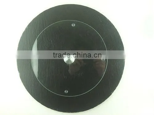 2014 latest slate and glass lazy susan wholesale