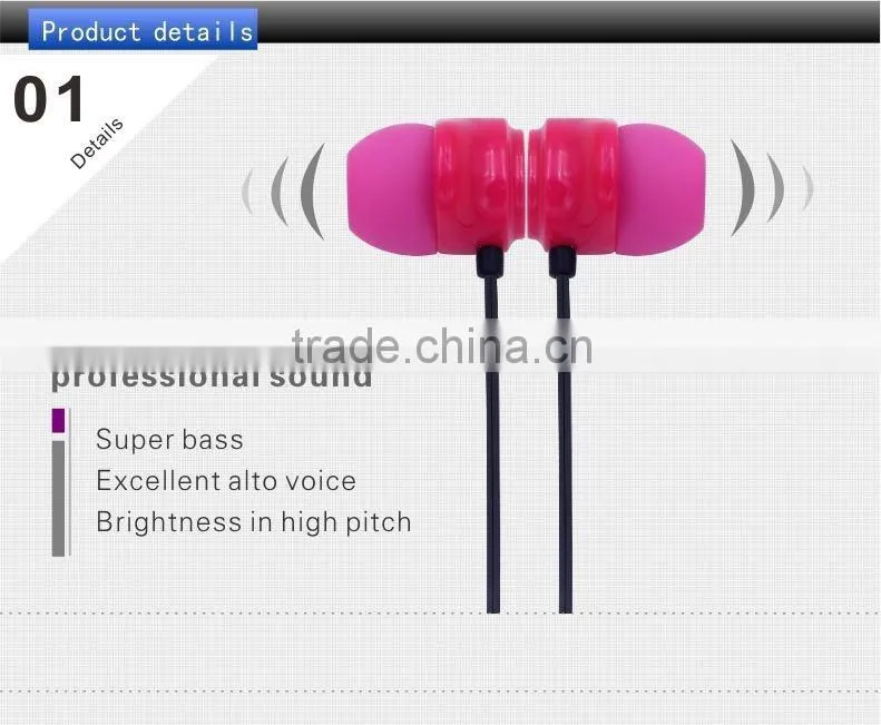 Top quality 3.5mm Stereo In-ear Design Colorful Patent SR6 Retractable Earphone Earbuds for MP3 Android Samsung HTC LG IOS