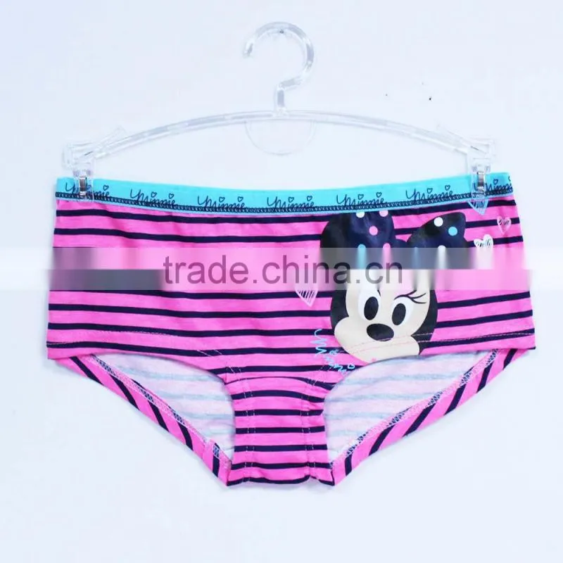 China children's underwear factory cartoon print school young girls fashion underwear