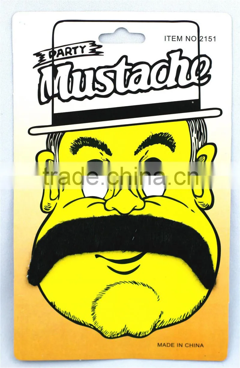 Artificial mustache