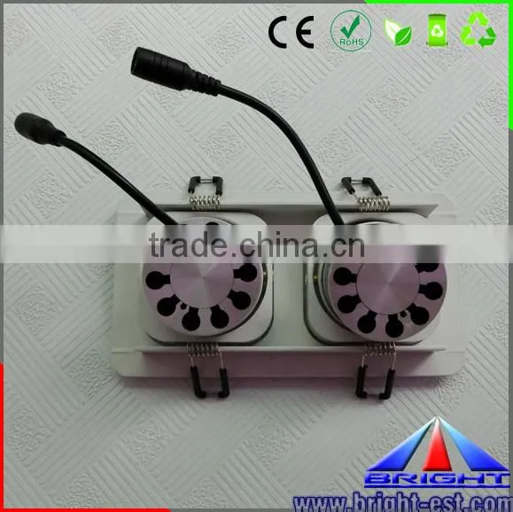 110-240VAC 6W Double design Ceiling LED lighting,LED ceiling light double