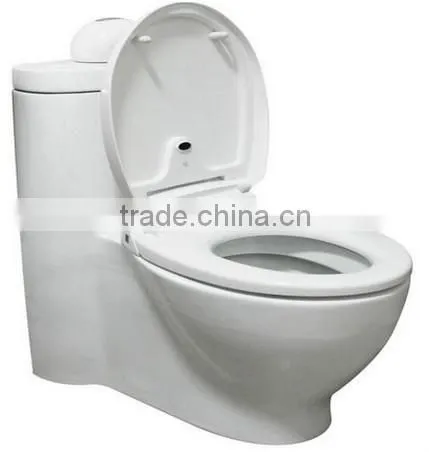 Automatic toilet seat sensor open plastic toilet lid