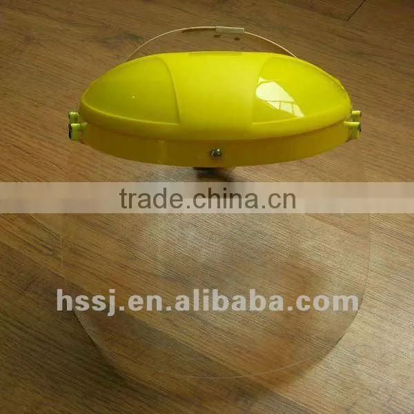2016 protective headgear with wire mesh face shield face protection helmet face mask