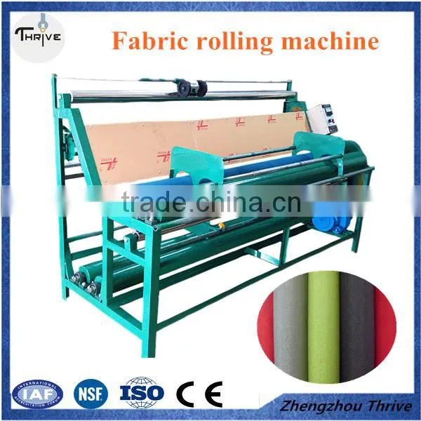 Long time working fabric measuring machine/fabric rolling machine/roller