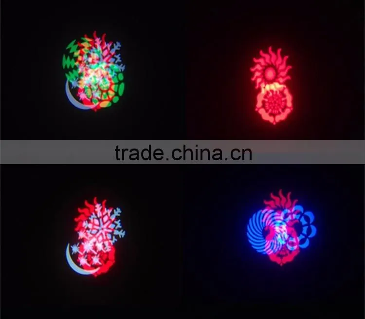RIGEBA hot selling 8Leds 3W RGBW 4IN1 LED Eight Eyes patterns light/effect light