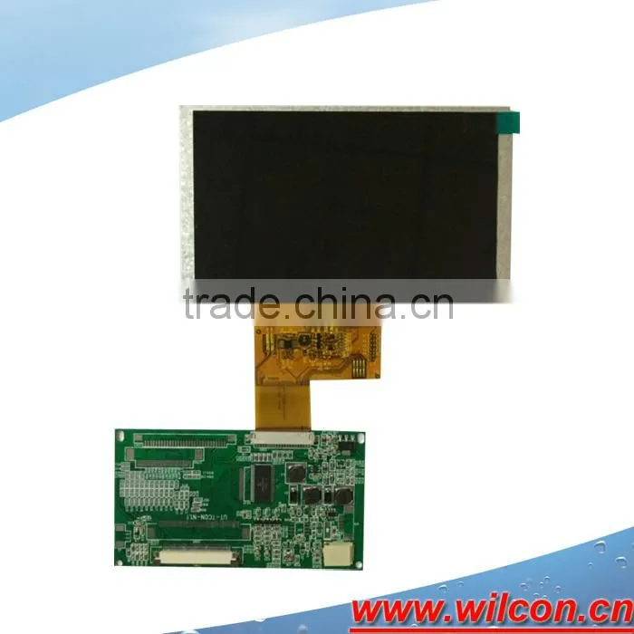 4.3inch 480*272 lvds interface lcd module