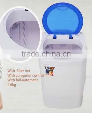 4.6kg full automatic single tub washing machine china/supplier
