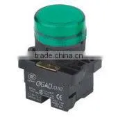 GB2-EV63 CNGAD GB2 series green directness button switch with pilot light