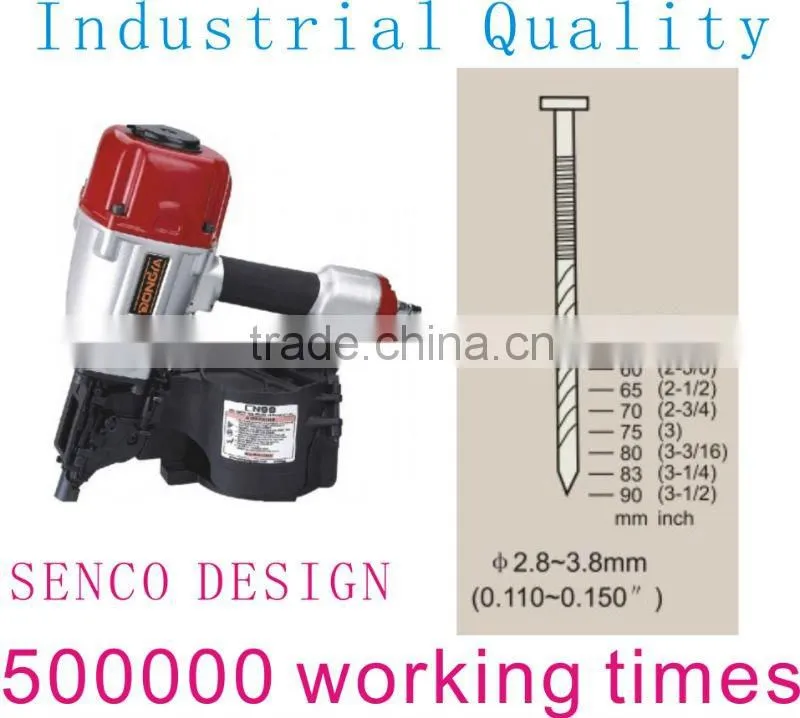 Industrial quality MAX DESIGN CN55 pallet coil nailer
