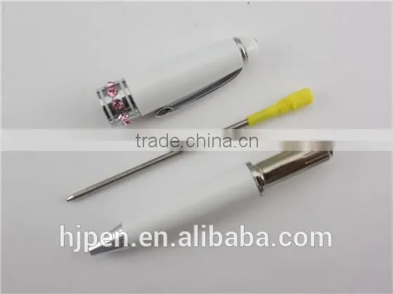 Cute Promotion Pen With Good Quality Crystal Metal Pen