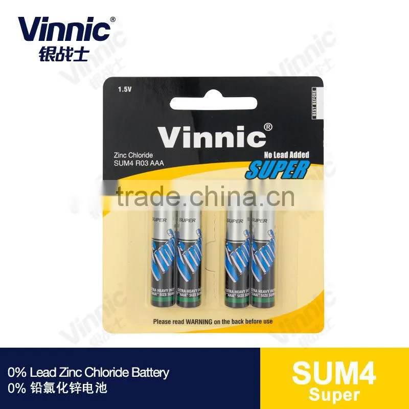 0% Lead Zinc Chloride Battery(Super)
