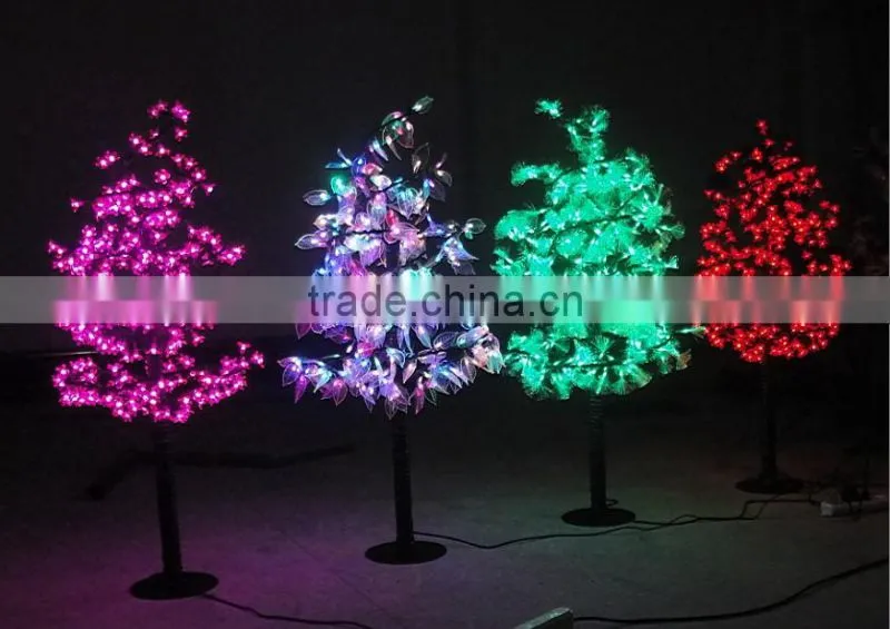 Christmas tree fiber optic Large Xmas tree Christmas gift party lighting