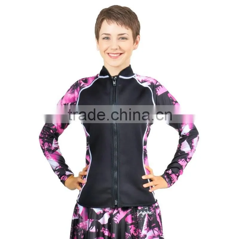 Summer high quality Colorful long Sleeves Rush Guard jacket