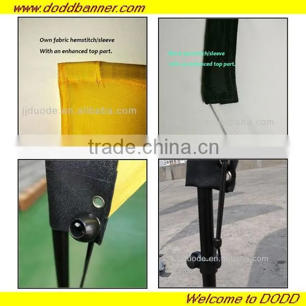 Feather flags with pole and base