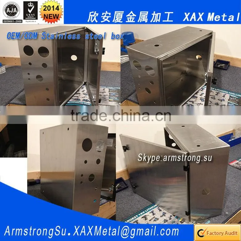 XAX62DB OEM ODM Wireless Fiber Optics Satellite Communication Cable Television stainless steel distribution control box