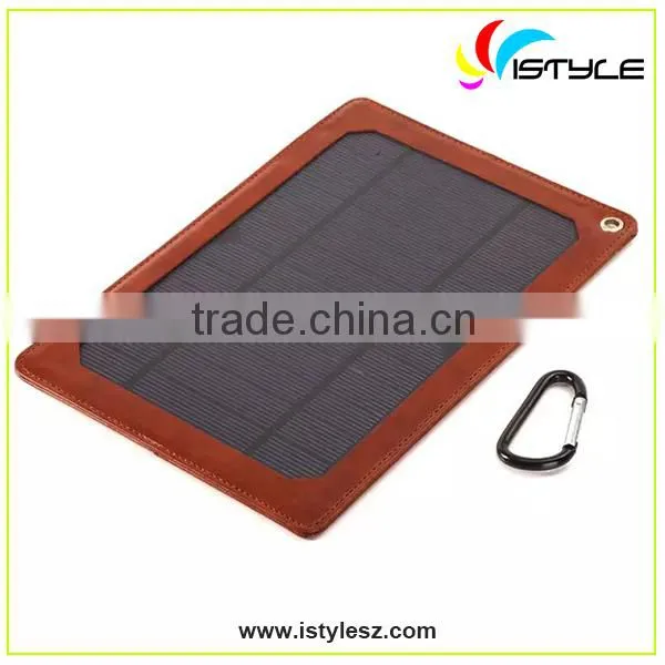 3.7W PU case solar panel power bank solar cell