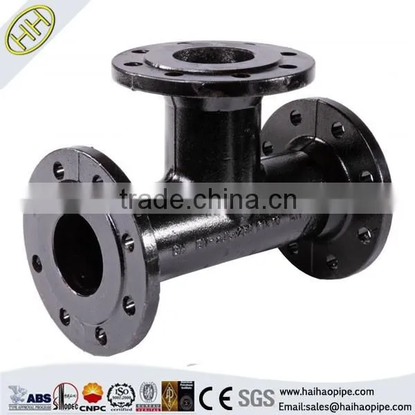 Hot Sale asme a105 carbon steel/stainless steel pipe fitting flange equal tee