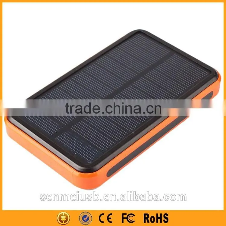 Consumer Electronics RoHS CE 10000 mAh Laptop Solar Charger
